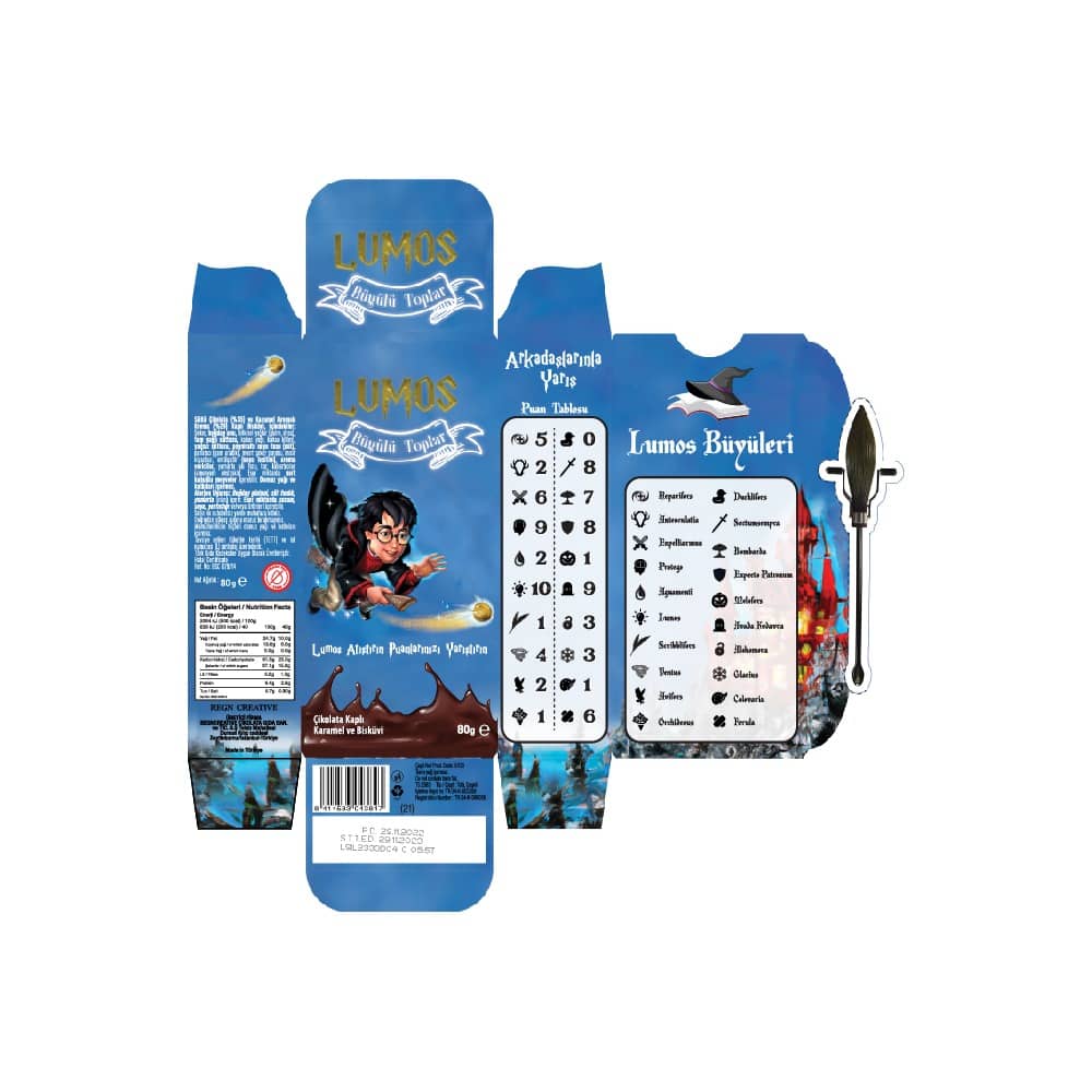 Lumos Chocolate Package Design