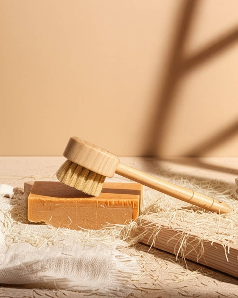 Wooden Body Brush Mockups